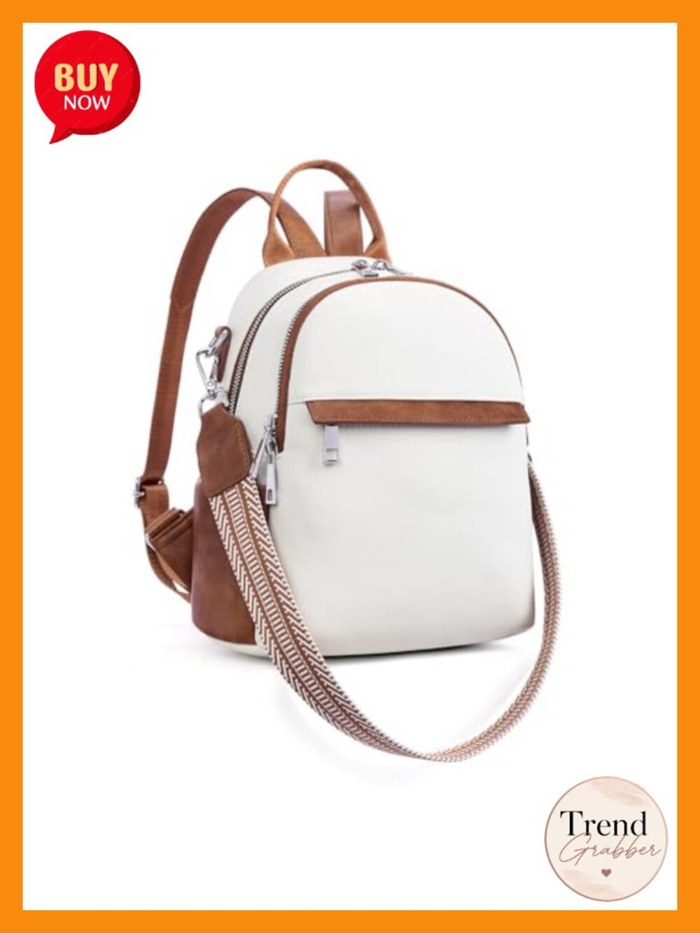 Small Mini Convertible Backpack Purse for Women Vegan Leather Travel Shoulder